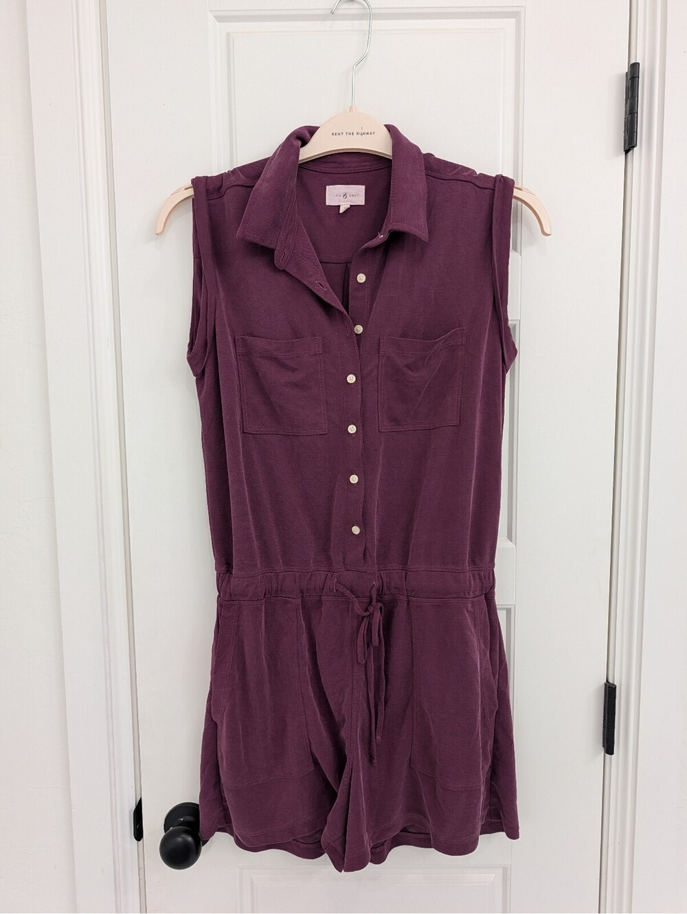 Lou & Grey button up romper